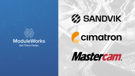ModuleWorks Announces GPU Simulation Launch Partners: Sandvik’s Cimatron and Mastercam