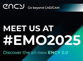 ENCY Software to launch ENCY 2.0 at EMO Hannover 2025