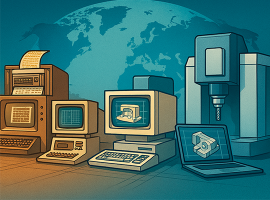 The Evolution of CAM Systems in Machining: A Global Historical Perspective